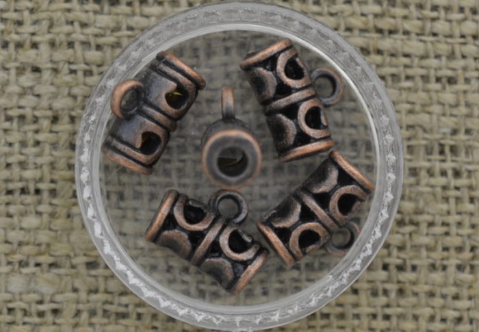 [-7105] Krawatka modułowa w kolorze miedzianym