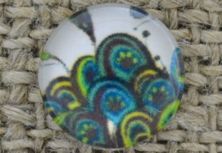 [04650] Kaboszon z obrazkiem sutasz 10mm 2szt