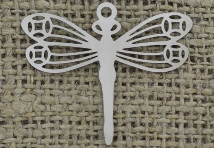 [307378] Zawieszka mała ze stali nierdzewnej ważka