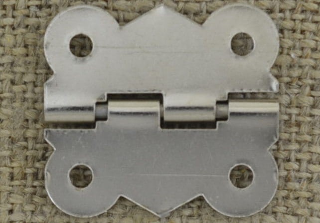 [k0722] Zawiasy w kolorze srebrnym 29*27mm