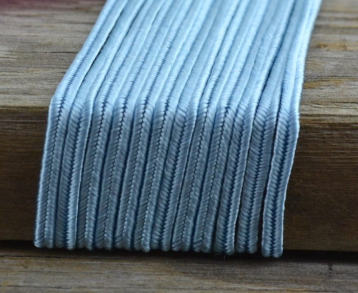 61609 Sznurek sutasz PEGA 3mm błękitny 2m