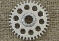 [312226] Element ozdobny steampunk tryb w kolorze srebrnym 26mm
