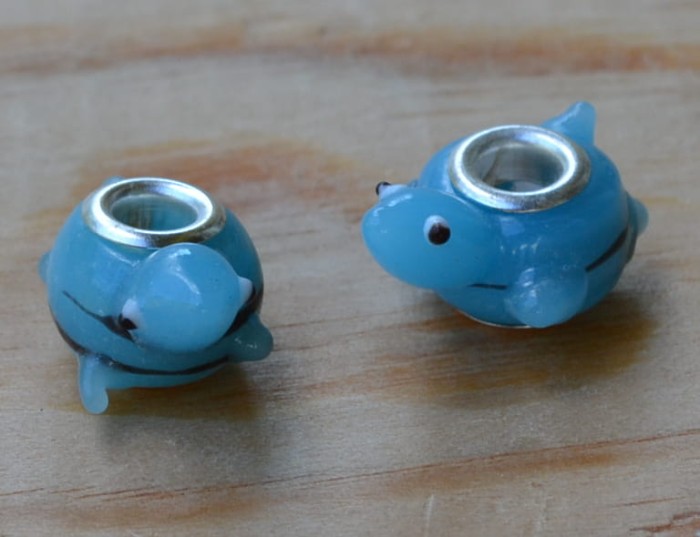 Lampwork wodny stworek
