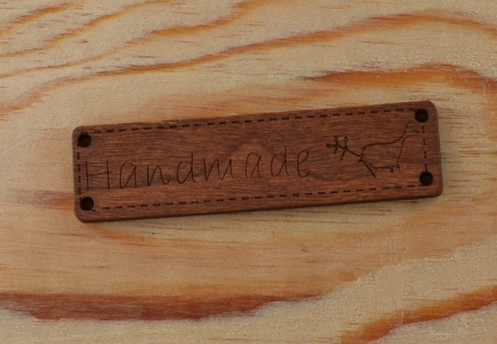 Łącznik hand made ptaszek