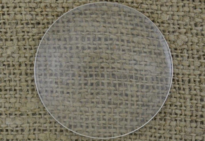 [01638] Kaboszon szklany 38mm przeźroczysty