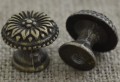 k0716 Uchwyt ozdobny w kolorze brązu 17mm