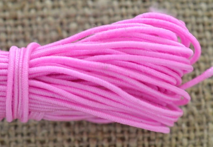 74703 Gumka nylonowa 1mm różowa 2m