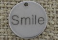Zawieszka ze stali nierdzewnej moneta "Smile"