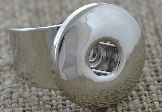 50348 Klasyczna baza pierścionka z tarczą na napy 6mm