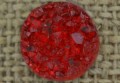 [04646] Kaboszon druzy czerwony 12mm