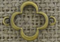 [112138] Element ozdobny łącznik kolor brąz