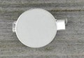 50202 Klasyczna baza broszki w kolorze srebra na kaboszon 16mm