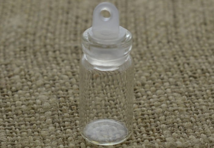 [614108] Buteleczka szklana 30*11mm z korkiem