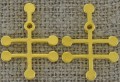 [207161] Zawieszka mała związek chemiczny w kolorze złotym