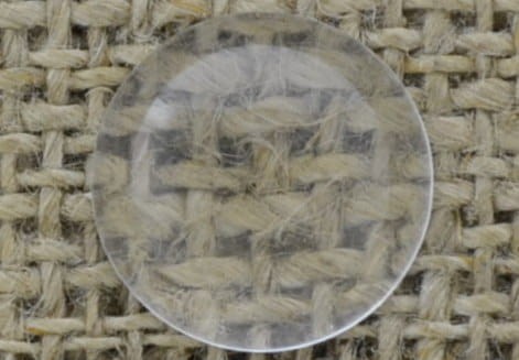 [01612a] Kaboszon szklany okrągły 12mm