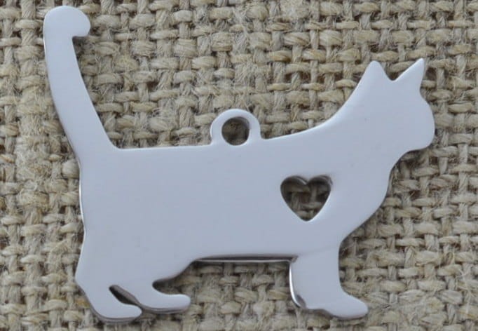 Zawieszka ze stali nierdzewnej kot