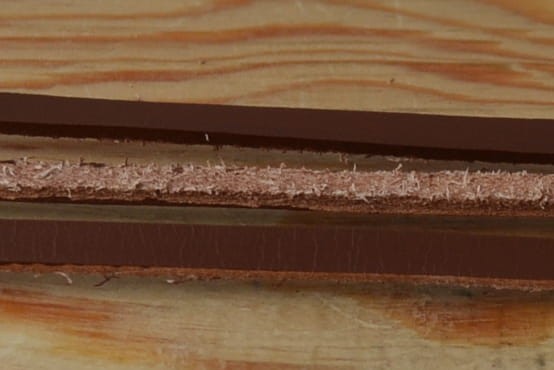 {73716} Rzemień płaski 6mm brązowy 50cm