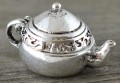 {31304} Sekretnik w kształcie czajniczka w kolorze srebra