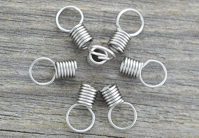 57160 Końcówka rzemienia ze stali nierdzwenej 4mm 4szt 