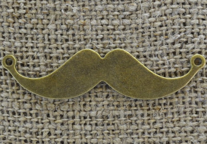 11294 Element ozdobny łącznik wąsy w kolorze brązu