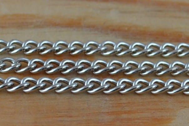 {31104} Łańcuszek pancerka 6,5*4,5mm mocna 50cm