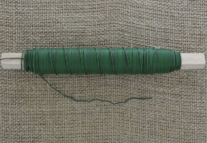 [670103] Drut florystyczny zielony 0,6mm 100gram