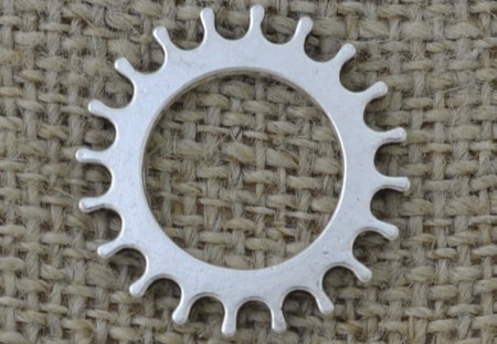 [312266] Element ozdobny steampunk tryb kolor srebrny 22mm  