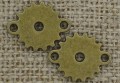 [112133] Element ozdobny, łącznik steampunk tryb w kolorze brązu 15mm