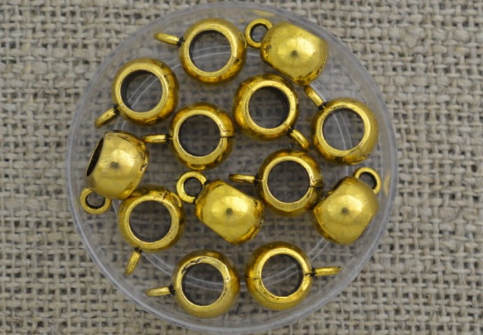 [27153] Krawatka modułowa w kolorze złotym