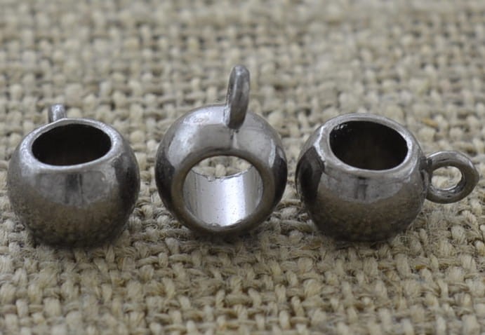 [571135] Krawatka modułowa w kolorze srebrnym