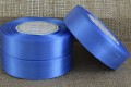 [825070] Wstążka satynowa 25mm 32mb niebieska 