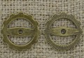 [112120] Element ozdobny steampunk tryb w kolorze brązu 20mm