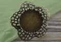 10363 Ozdobna baza pierścionka w kolorze brązu na kaboszon 20mm