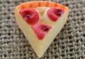 802414 Kaboszon z żywicy tarta 16*16mm pomarańczowa