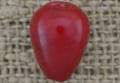 240517 Kamień naturalny jadeit 15*10mm wiśniowy