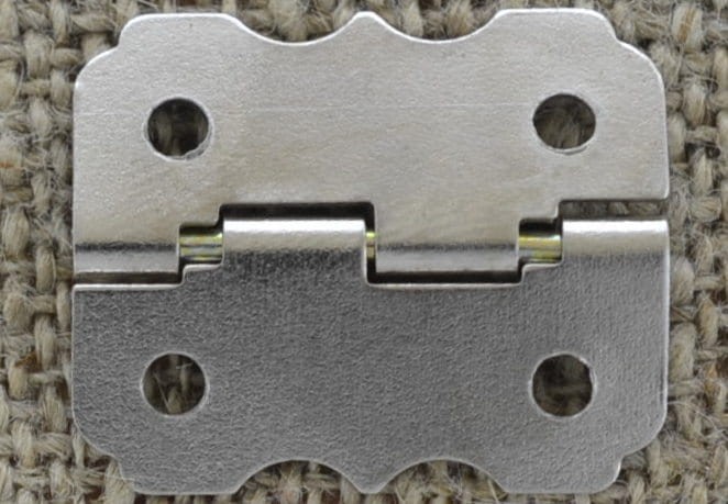 k0703 Zawiasy w kolorze srebrnym 24*20mm