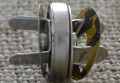 k0402 Magnetyczne zapięcie do torebki w kolorze srebrnym 14mm