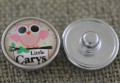 31847 Nap z kaboszonem z obrazkiem sowa Little Carys 18mm