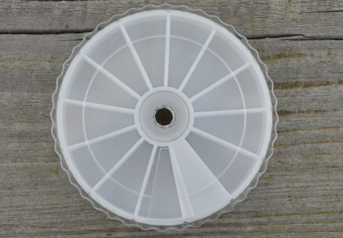  60410 Organizer plastikowy okrągły 65mm