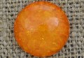 046218 Kaboszon z żywicy crackle 20mm pomarańczowy 2szt