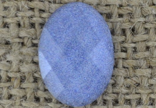 [046258] Kaboszon akrylowy fasetowany perłowy 14*10mm