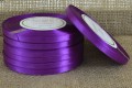 [86007] Wstążka satynowa 6mm 32mb fioletoworóżowa