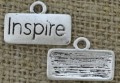 Zawieszka mała "Inspire" kolor srebrny