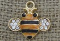 Zawieszka emaliowana pszczółka