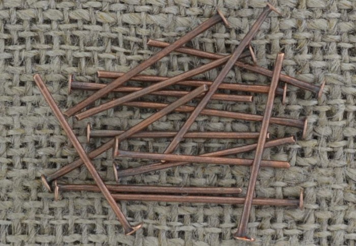 [-0905] Szpilki biżuteryjne miedziane 20mm 150szt