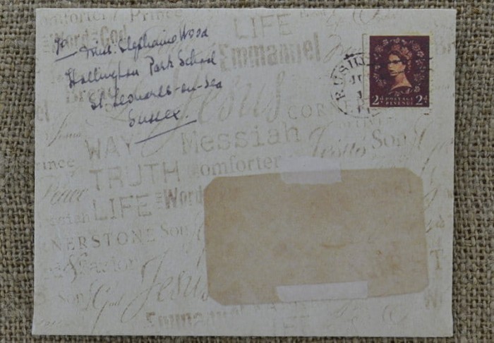 73610 Koperta vintage mała 95*74mm 