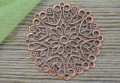 -1208 Element ozdobny ażurowy w kolorze miedzianym 35mm