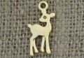 [207151] Zawieszka mała sarna w kolorze złotym