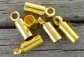 27120 Klasyczna końcówka do wklejania 1,5mm w kolorze złota 6szt