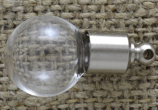 61496 Forma szklana żarówka z krawatką 25*13mm